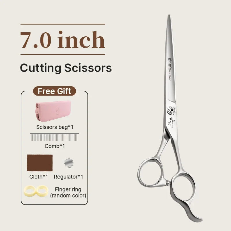 Fenice Slim Narrow Dog Grooming Scissors Set - ProPawPet.com