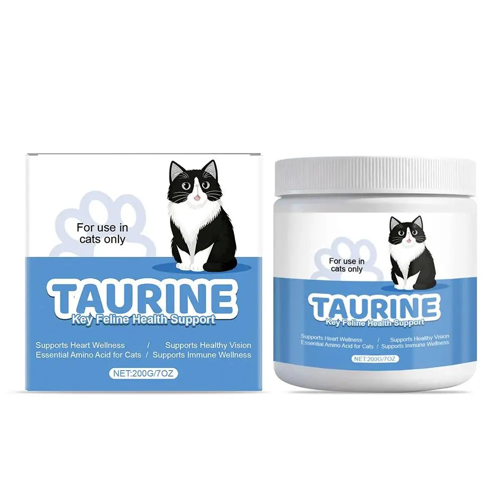 200g Cat Body Health Care Powder 99.9% Pure Taurine Ve Zinc – Cat Supplies