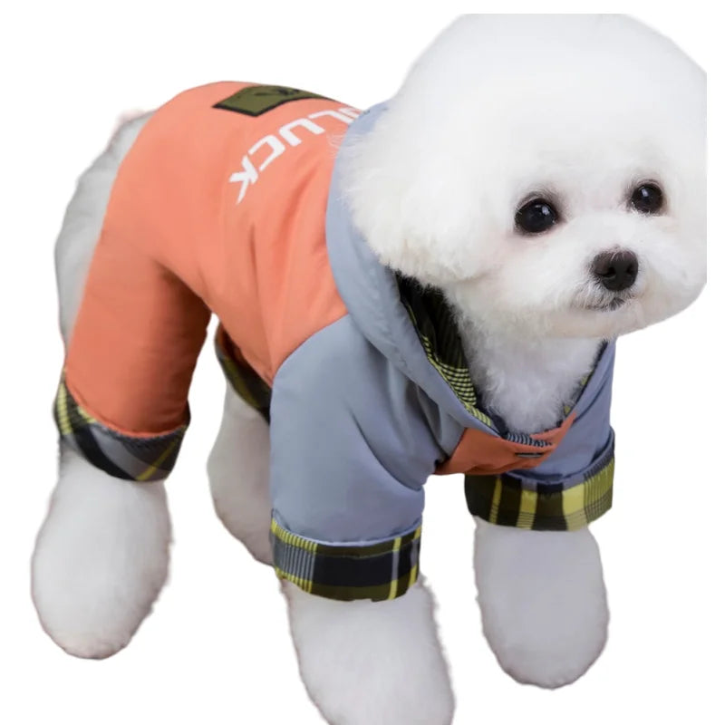 Waterproof Pet Jumpsuits Winter Fleece Dog - ProPawPet.com