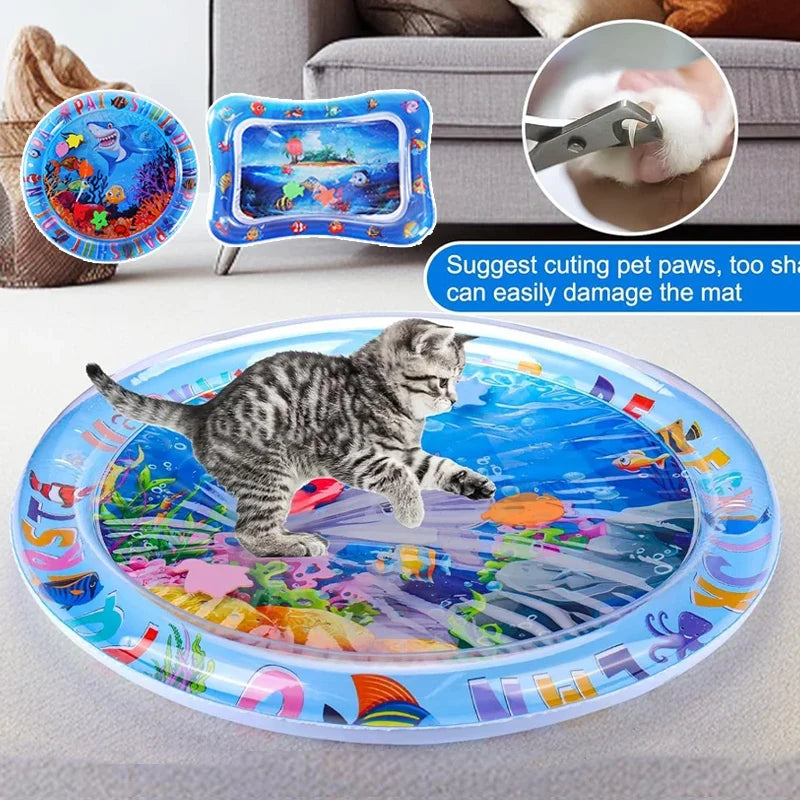 Water Sensory Play Mat Thickened Inflatable - ProPawPet.com