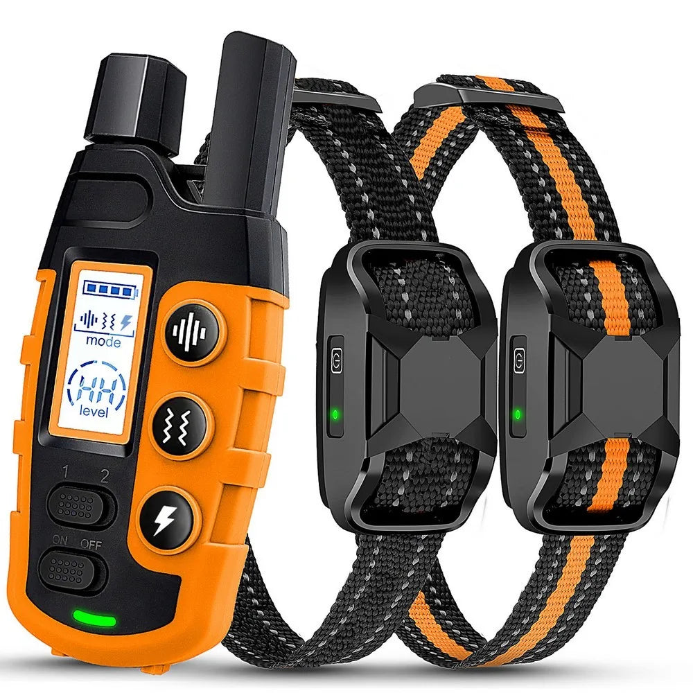 3300ft Dog Training Collar with Remote Rechargeable Waterproof – 4 Colors