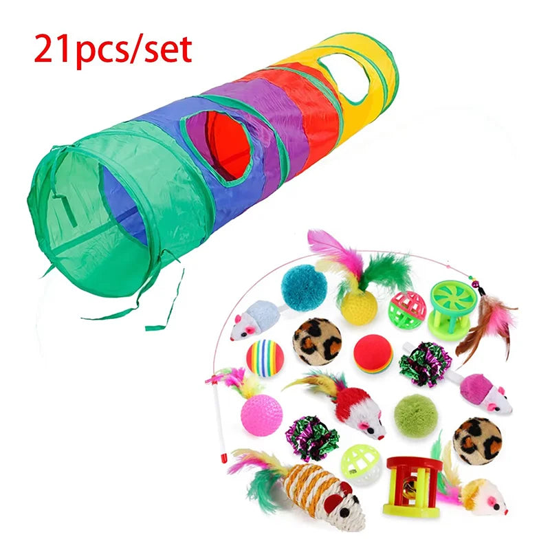 Cat Teaser Wand Toy Self Entertainment Maze - ProPawPet.com