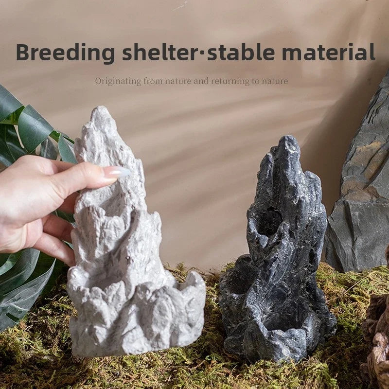 Reptile Terrarium Decor Climbing Rock Fake - ProPawPet.com
