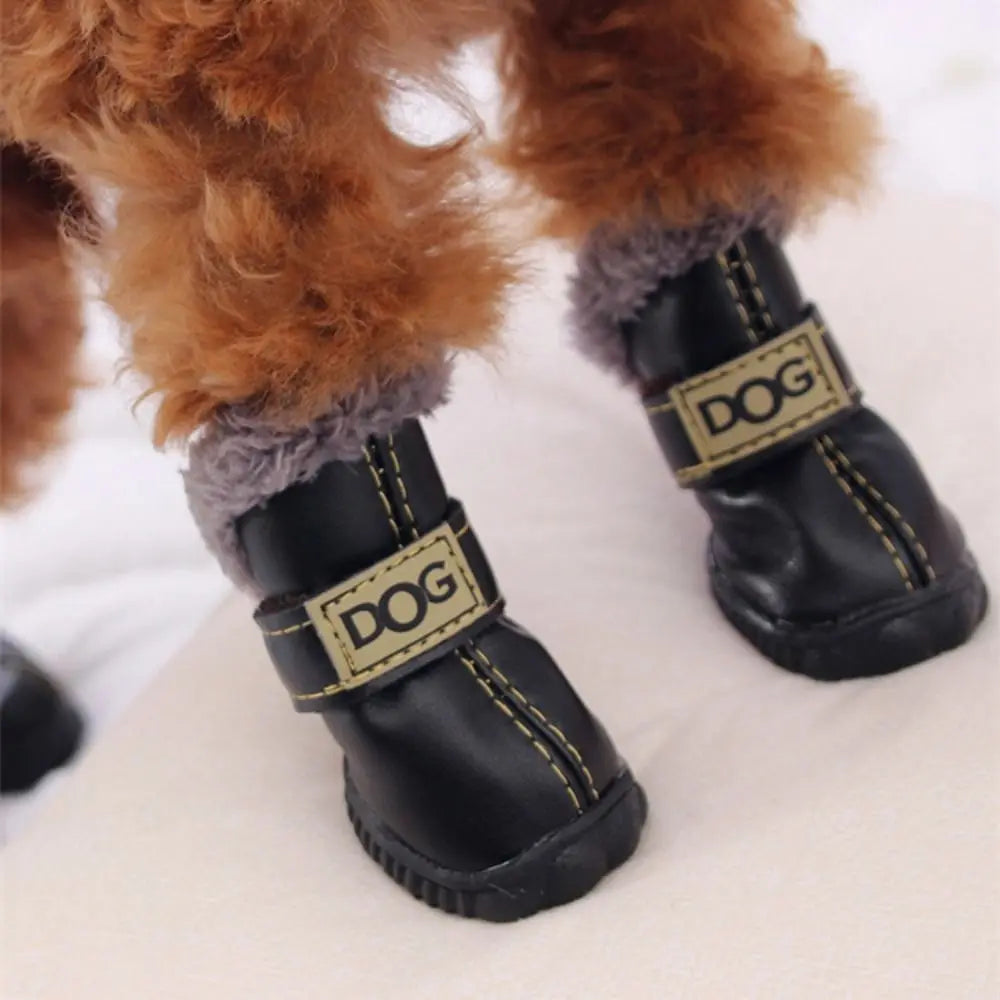 Soft Pet Snow Boots Fashion Waterproof Non - ProPawPet.com