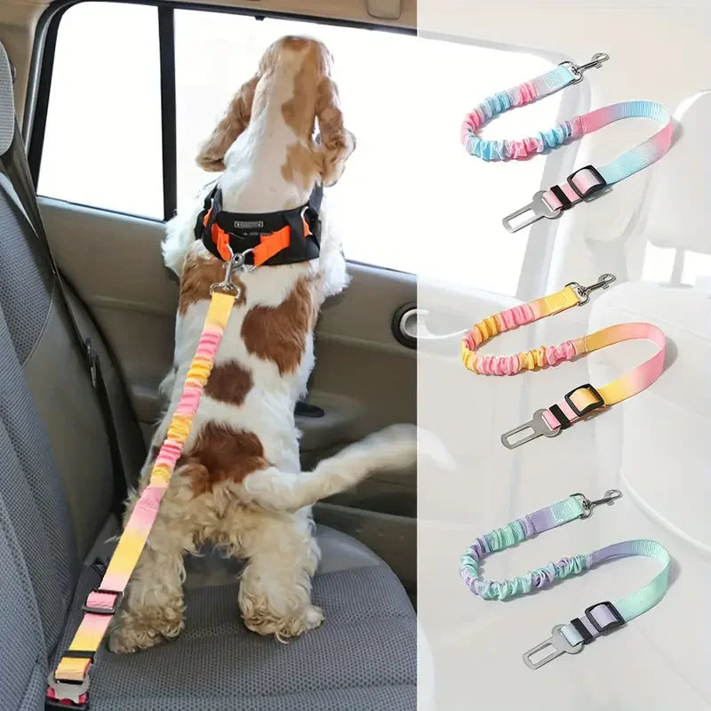 Car Safety Buckle Rope.The Gradient Colored - ProPawPet.com