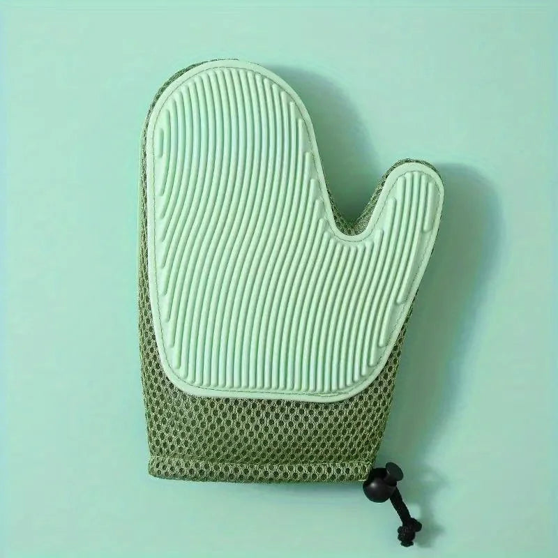 2 in 1 Cat Hair Glove & Pet Fur Remover – Cat Grooming Brushes & Combs