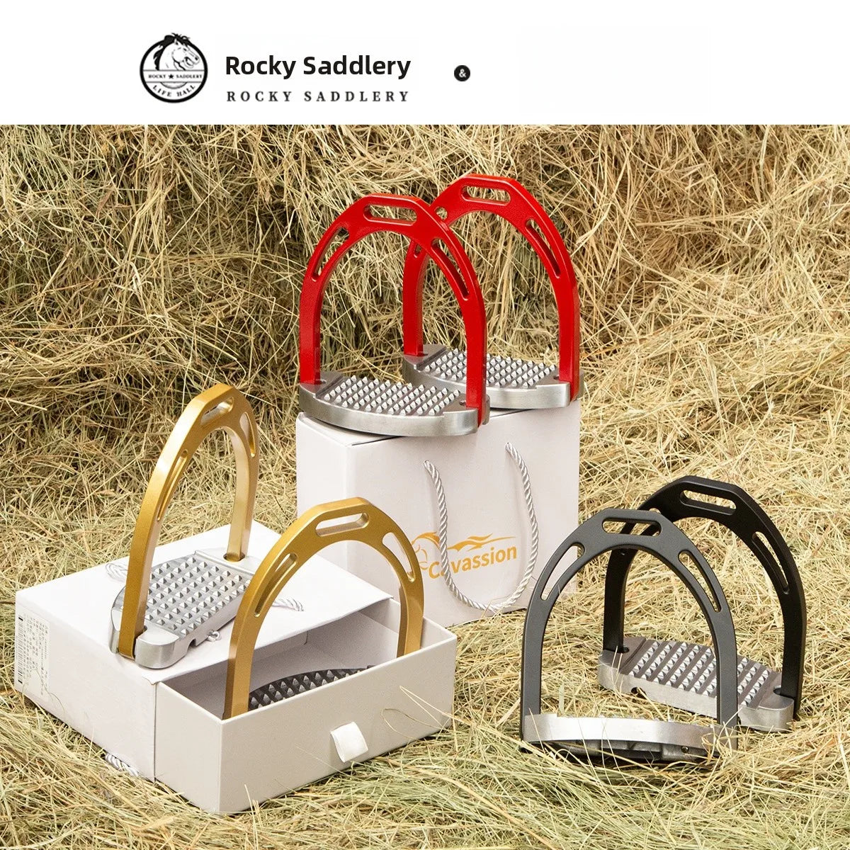Aluminum Alloy Equestrian Horse Stirrups - ProPawPet.com
