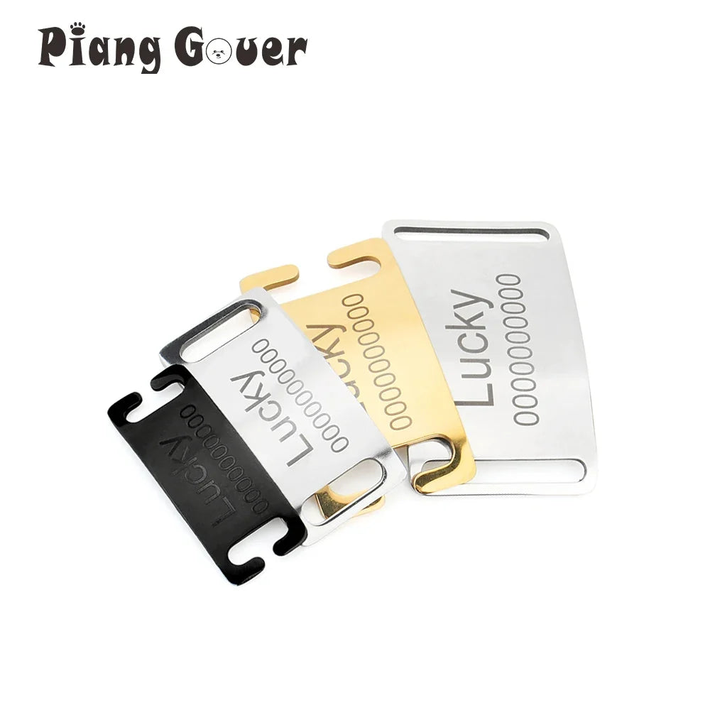 Curved Personalized Name Cat Dog Collar - ProPawPet.com