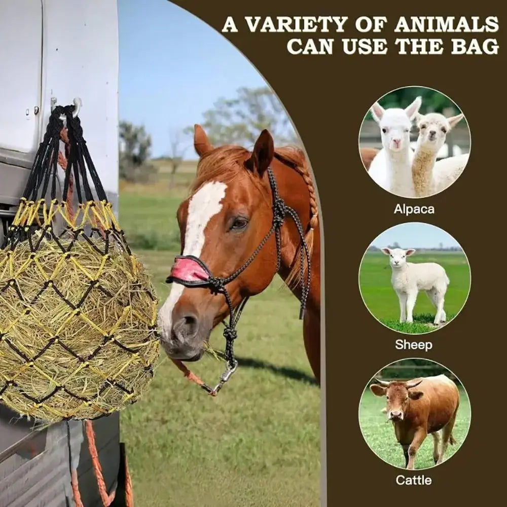 2Pcs/Set Durable Slow Feed Hay Net Hanging - ProPawPet.com