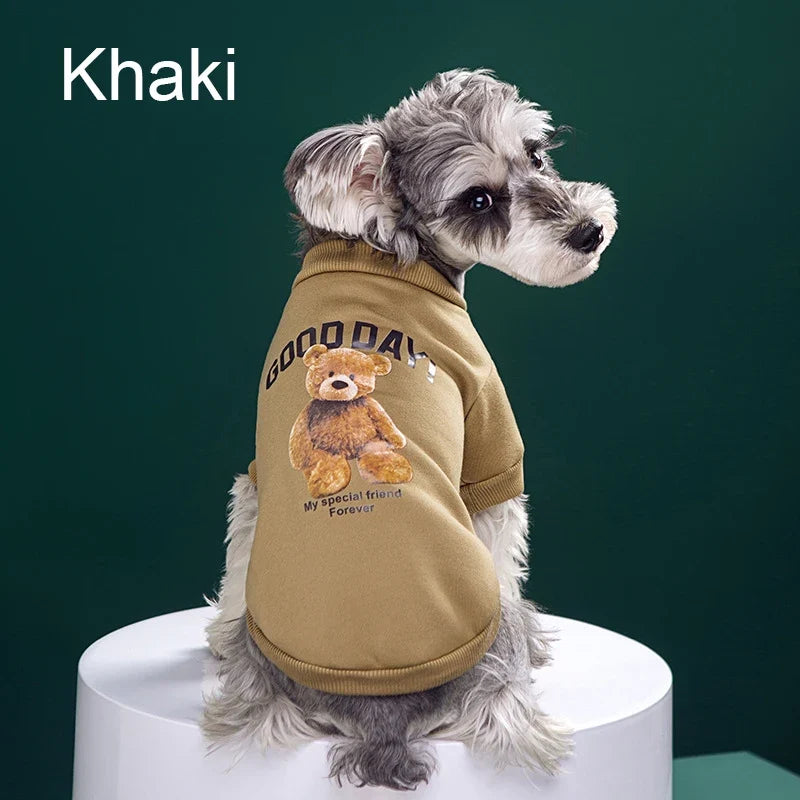 Dogs Winter Cute Costume Pet Clothes Cartoon - ProPawPet.com
