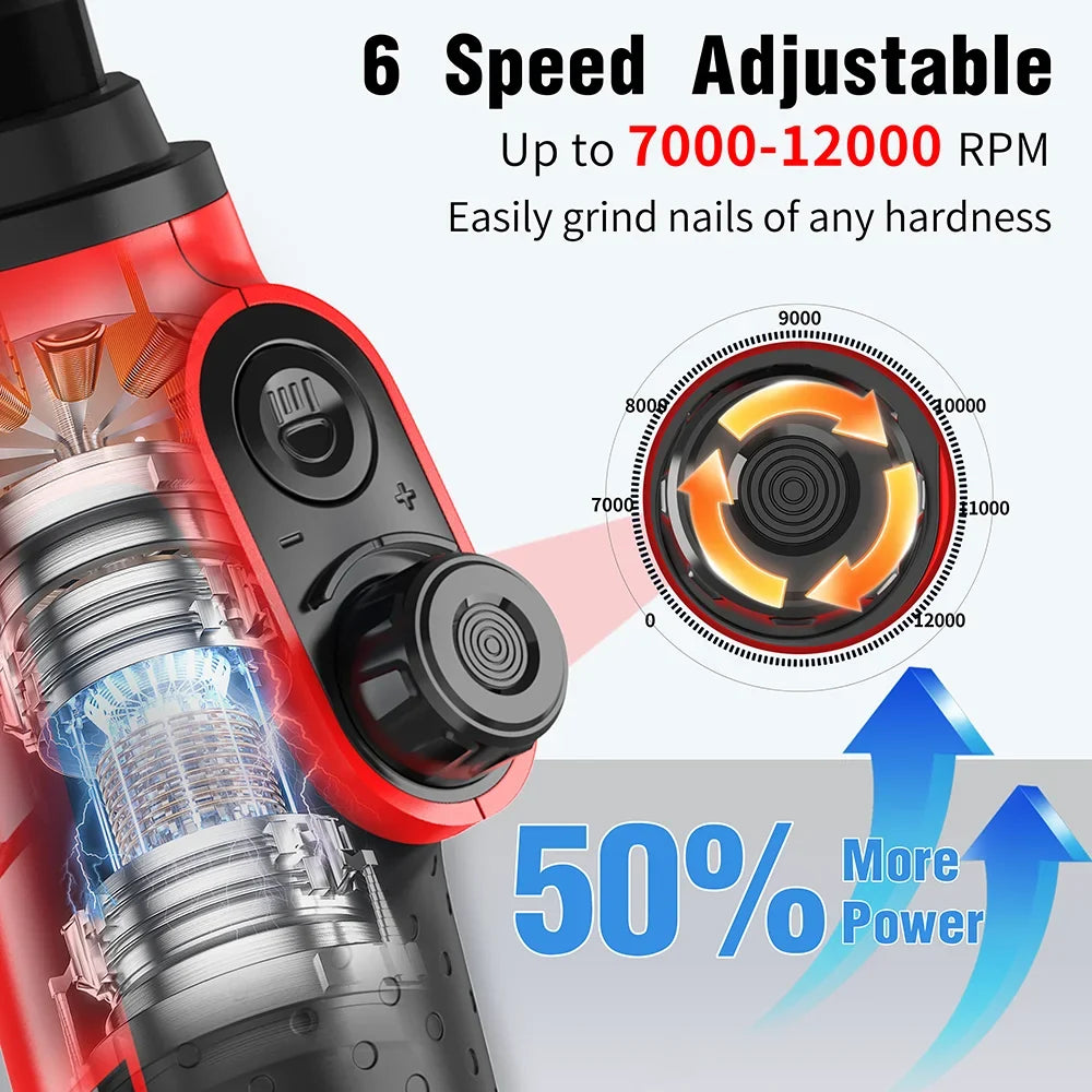 JOYU Rechargeable Dog Nail Grinder with LED - ProPawPet.com