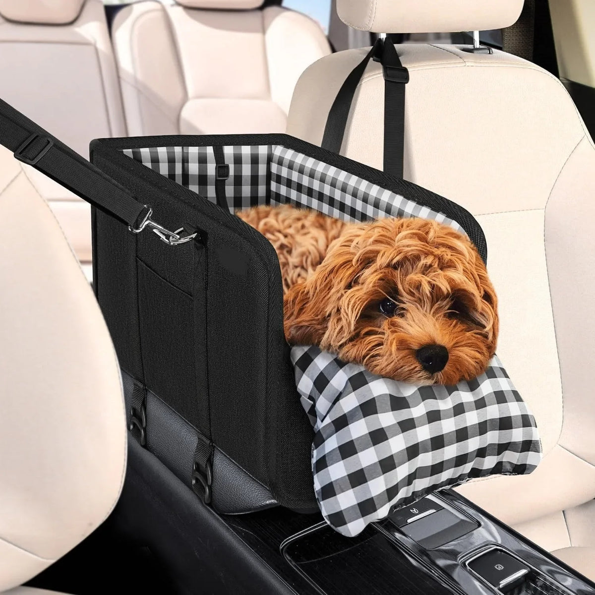 Soft Car Mounted Pet Seat Portable Small Dog Grid – Dog Supplies