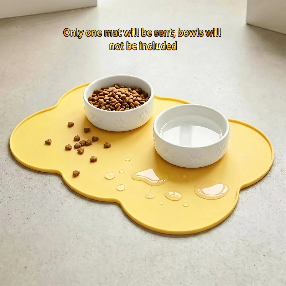 1Silicone Pet Placemat Leak-proof and Non Slip Feeding Mat – 4 Colors