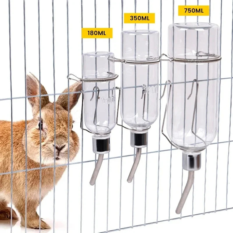 180/350/750ML Plastic Rabbit Drinking Bottle - ProPawPet.com