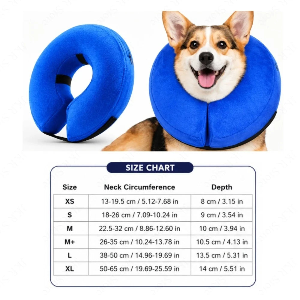 Inflatable Dog Recovery Collar Soft - ProPawPet.com