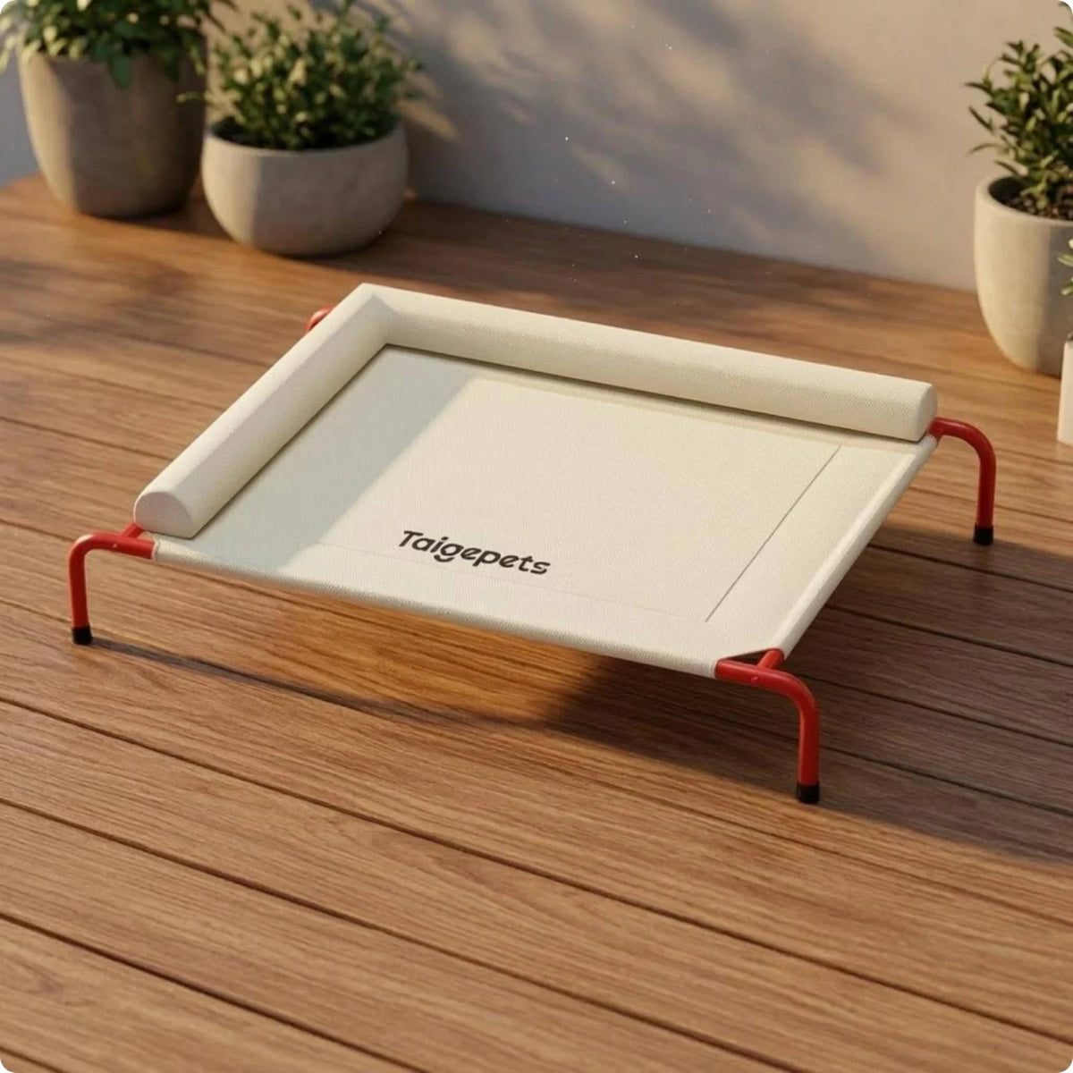 Rolled Side Dog Cot Rectangular Pet - ProPawPet.com