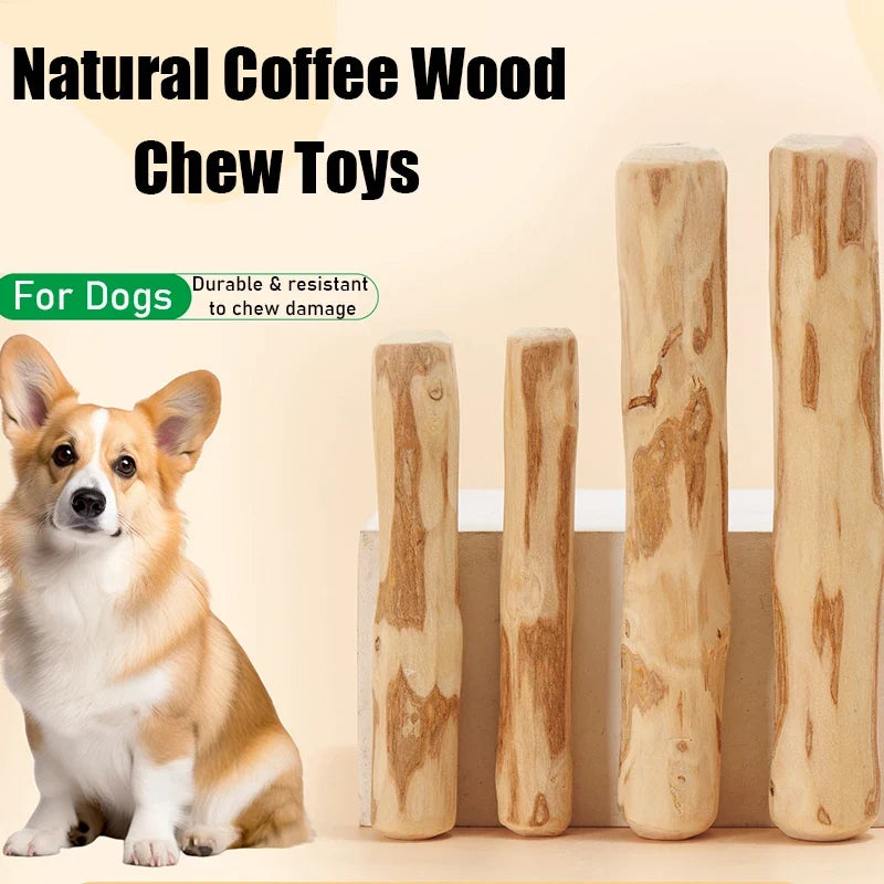 Natural Coffee Wood Dog Chew Toys,35/75g - ProPawPet.com