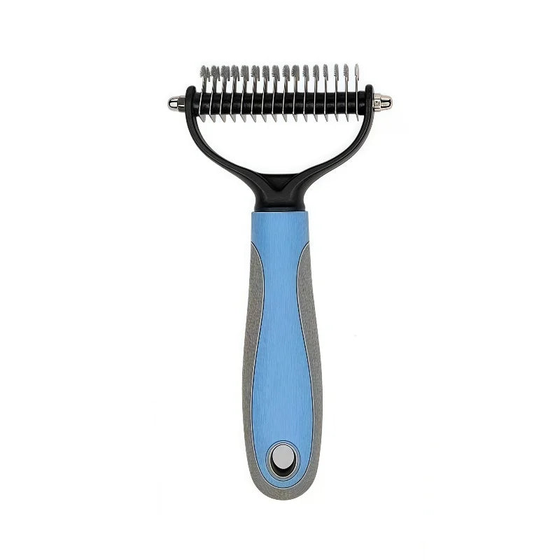 Stainless Steel Double-sided Pet Grooming Brush – photo 6
