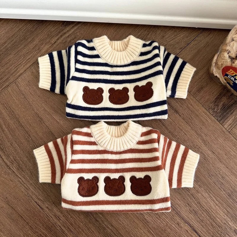 Luxury Dog Clothes Bear Striped Print - ProPawPet.com