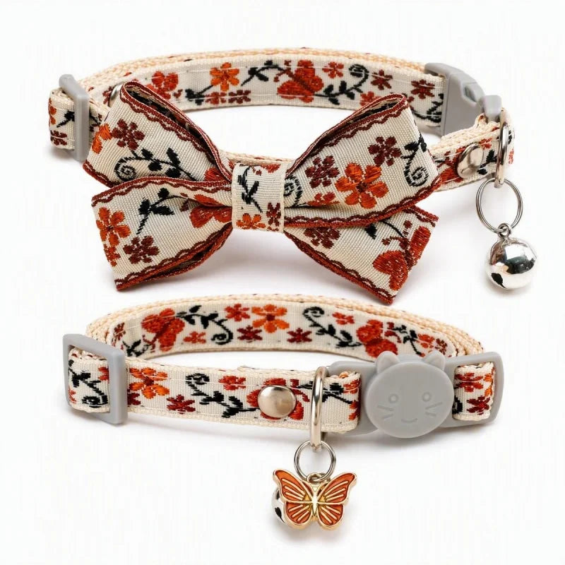 Soft Cat Collar Bling Rhinestone Bow Tie – Cat Collars