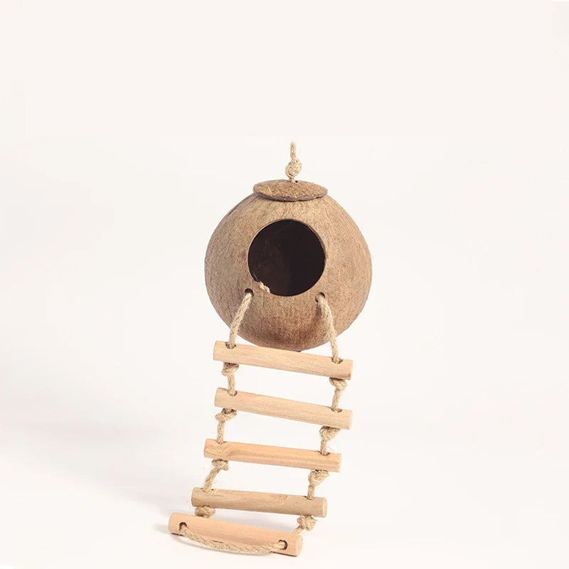 Winter Pet Bird Breeding Nest Coconut House - ProPawPet.com