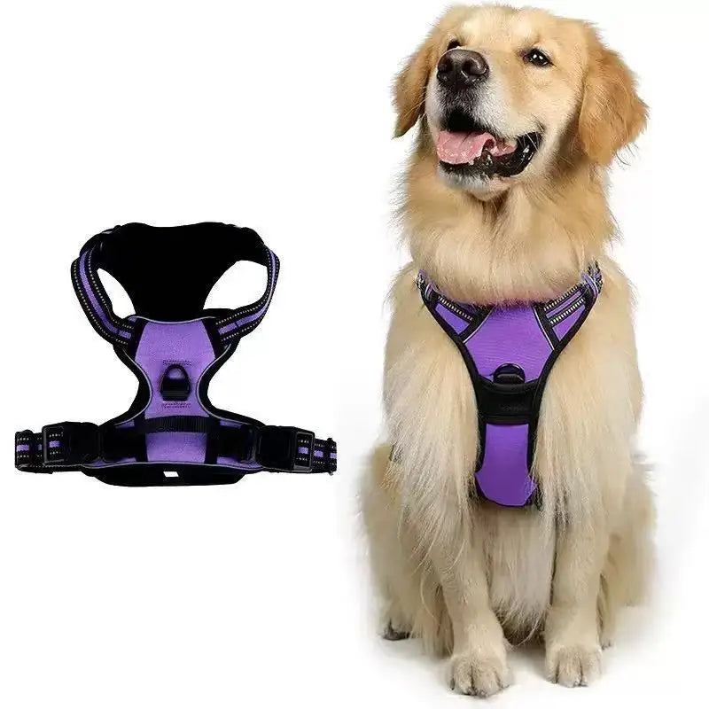 Reflective Adjustable Breathable Vest Chest - ProPawPet.com