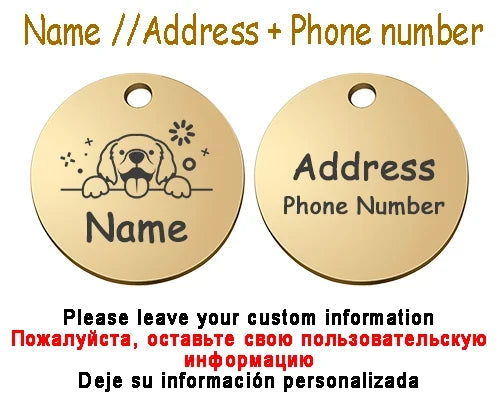 Personalized Pet Cat Dog Name Collar - ProPawPet.com