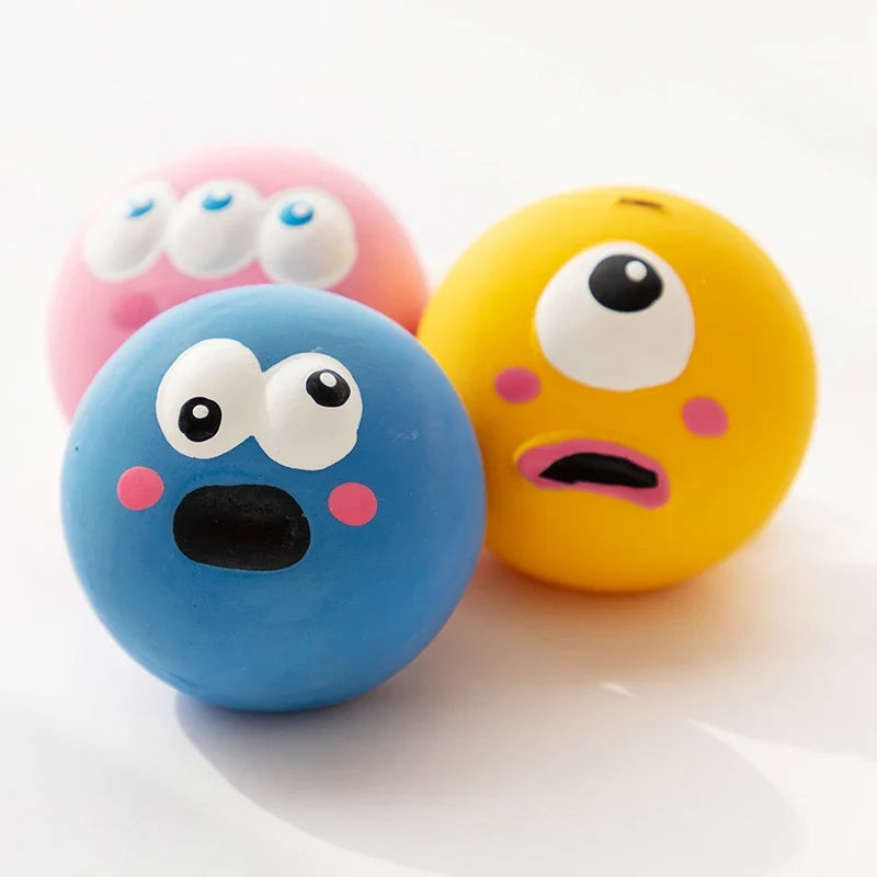 Durable Bite Resistant Squeaky Rubber Dog - ProPawPet.com