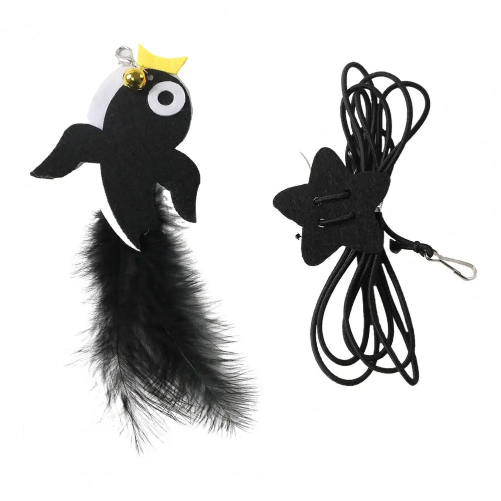 Self-play Cat Plaything Swinging with Elastic Rope – 5 Colors