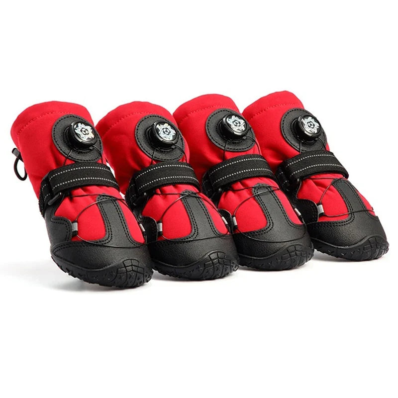 Non-Slip Heavy-duty Dog Boots with Rotating Dial for Med Large Anti – photo 8