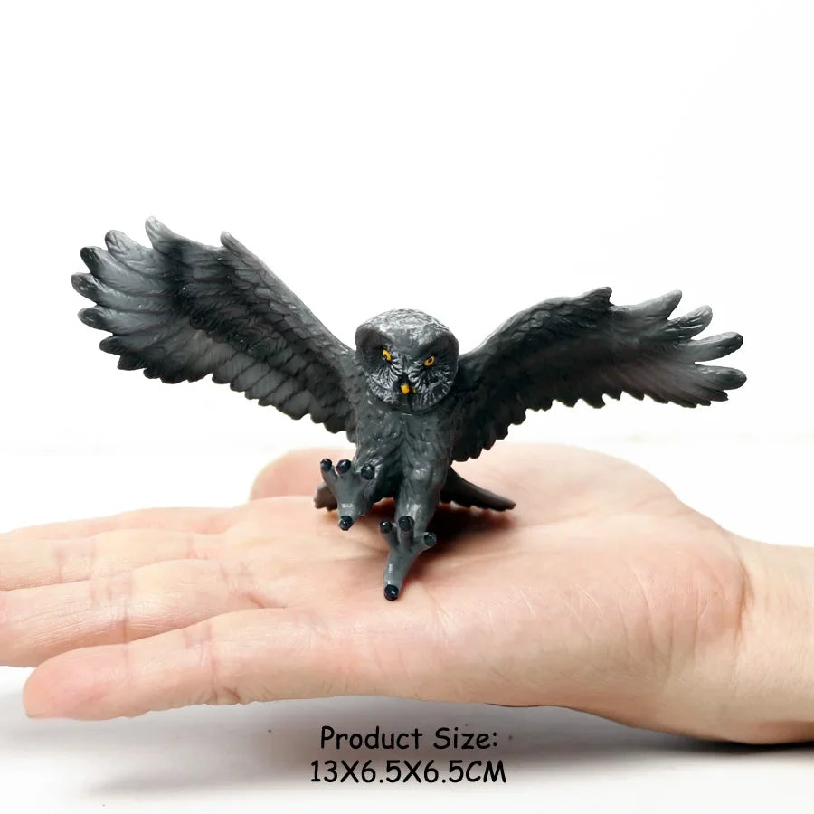 Realistic Plastic Birds of Prey Figurines - ProPawPet.com
