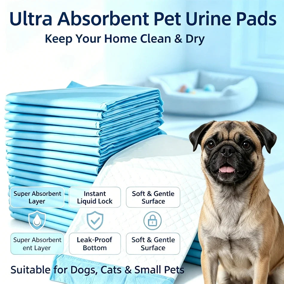 Ultra Absorbent Pet Urine Pads Leak Proof - ProPawPet.com