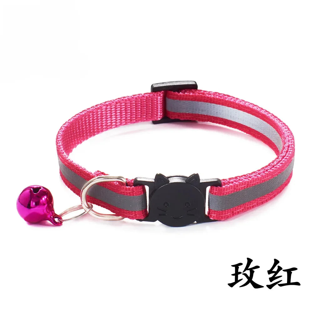 Reflective Breakaway Cat Collars with Bells - ProPawPet.com