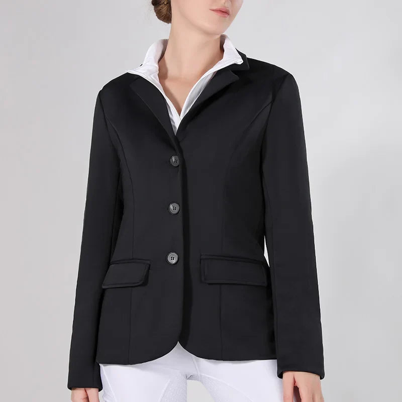 Mxllina Spring Autumn Equestrian Coat, Soft