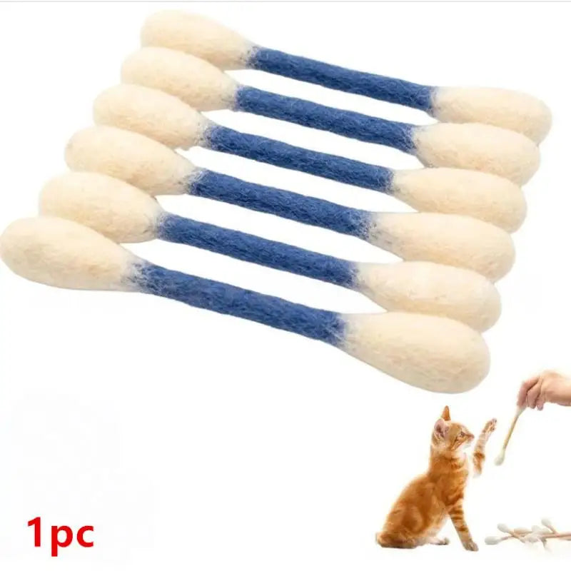 Creative Large Cotton Swab Shaped Catnip Toy - ProPawPet.com