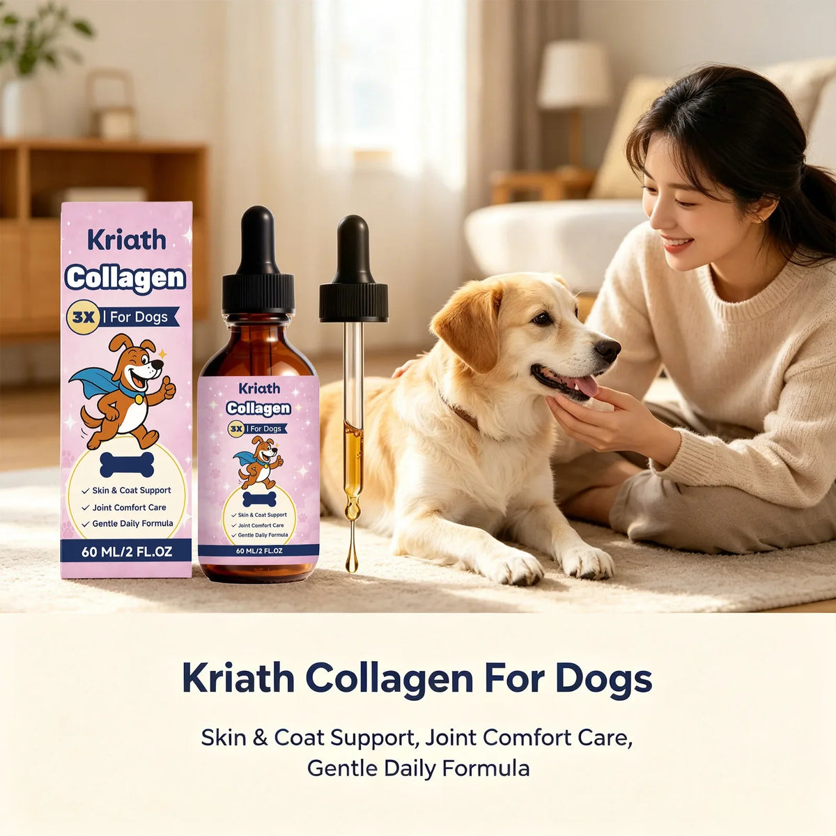 Dog Collagen Liquid Drops Enhance Joint - ProPawPet.com