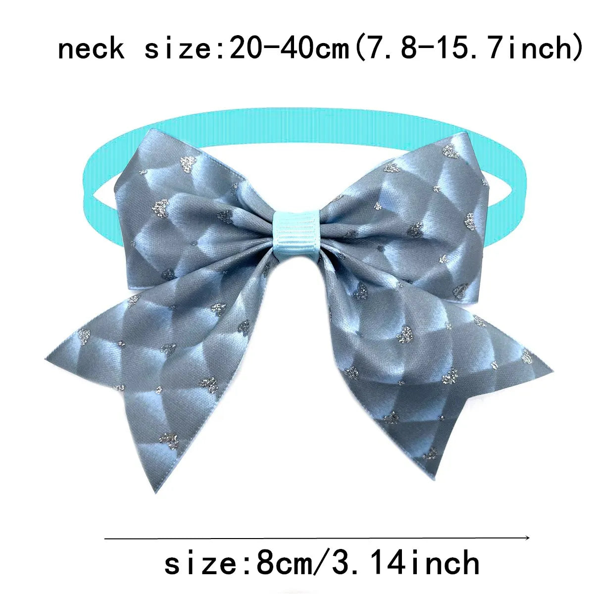 50/100pcs Dog Bow Tie Love Style Pet - ProPawPet.com