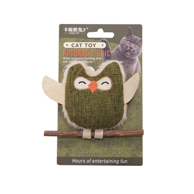 Cat Toys with Catnip Silvervine, Feather Chew – Cat Supplies