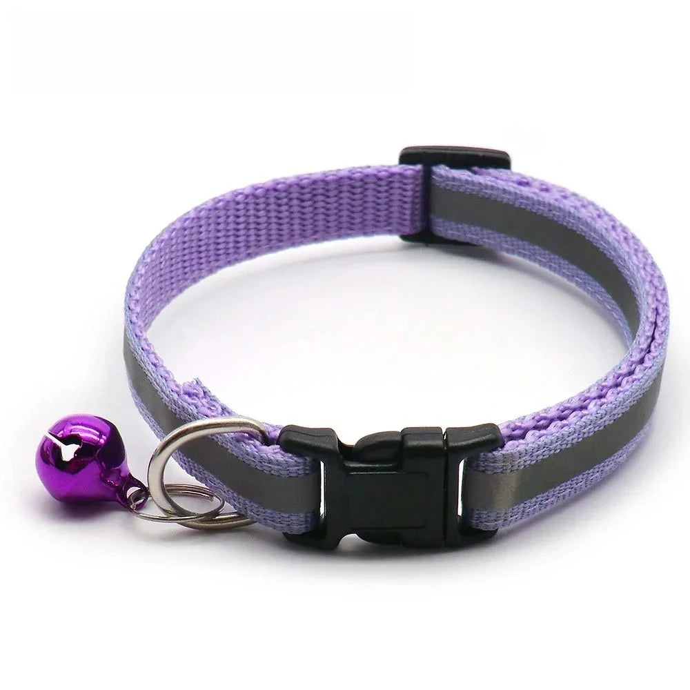 Pack 12 Colors Reflective Adjustable Cats – Cat Supplies