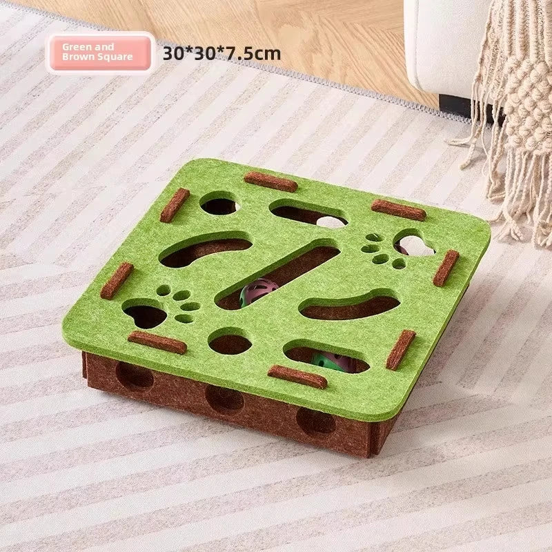 Cat Puzzle Plaything Maze Box, Interactive