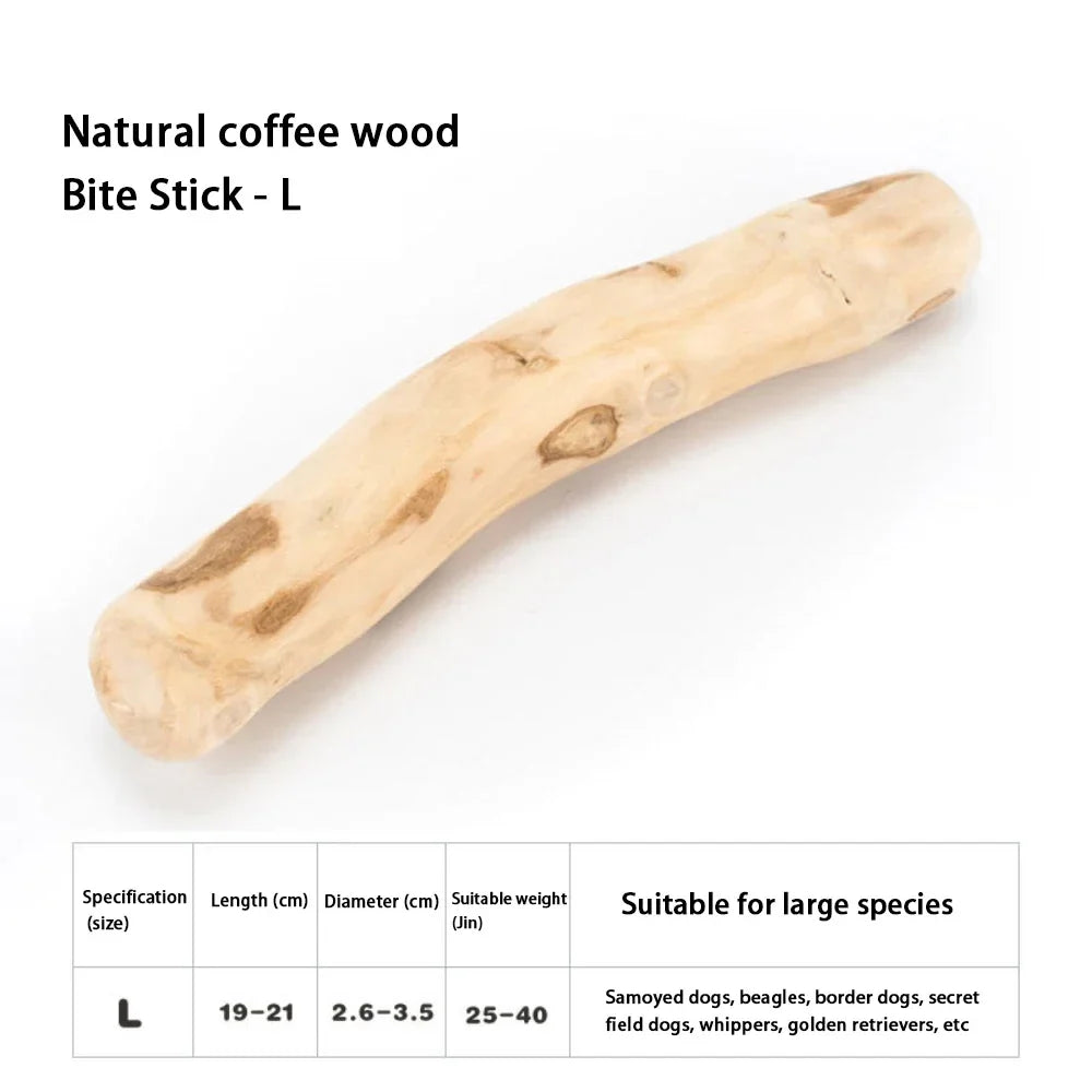 Heavy Duty Canine Coffee Wood Chew Toys, - ProPawPet.com