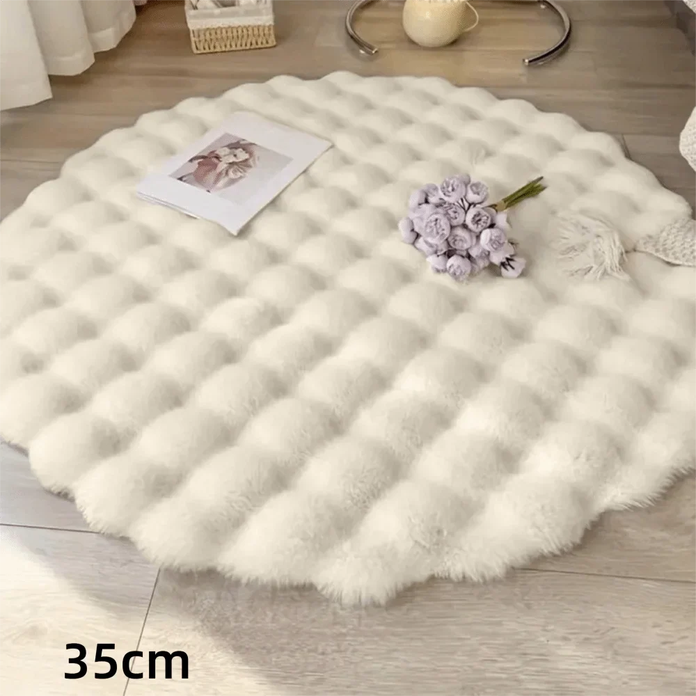 Round Cat Pad Non-slip Bottom Insulation Feature Pet