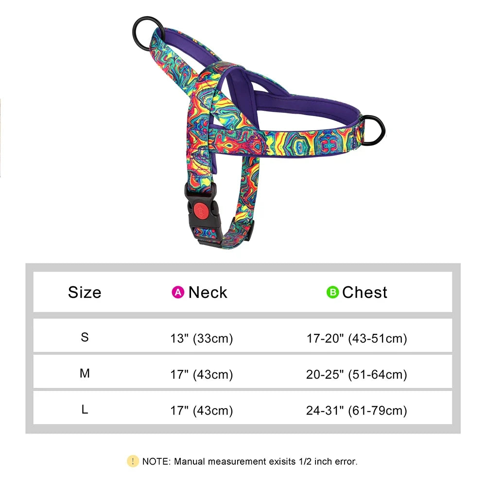 Nylon Dog Harness No Pull Dog Harnesses Vest - ProPawPet.com