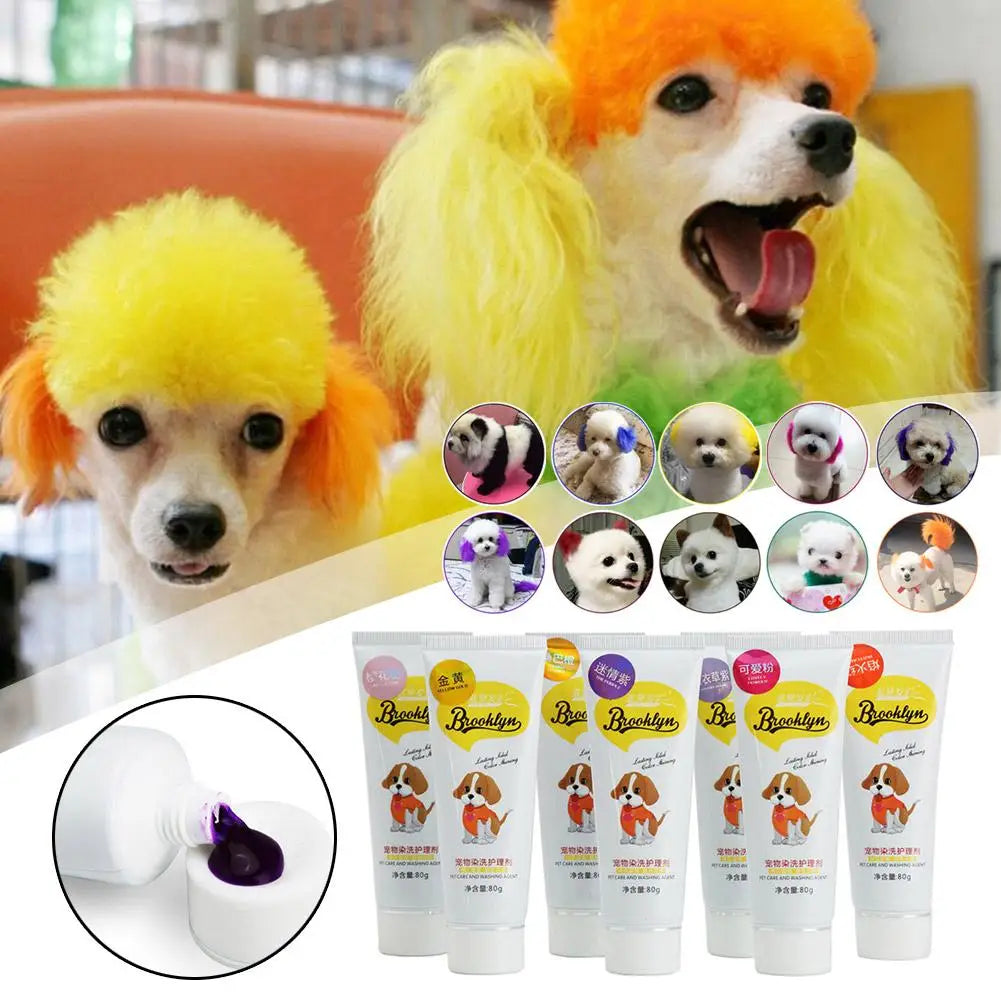 Pet Dye Agent Semi Permanent Pet Dye Cream - ProPawPet.com