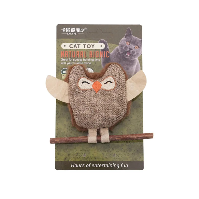 Cat Toys with Catnip Silvervine, Feather Chew – Cat Supplies