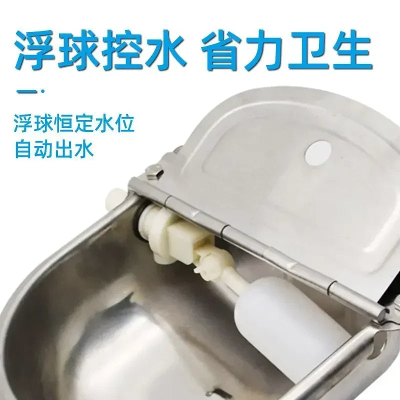 Stainless Steel Automatic Water Dispenser, - ProPawPet.com