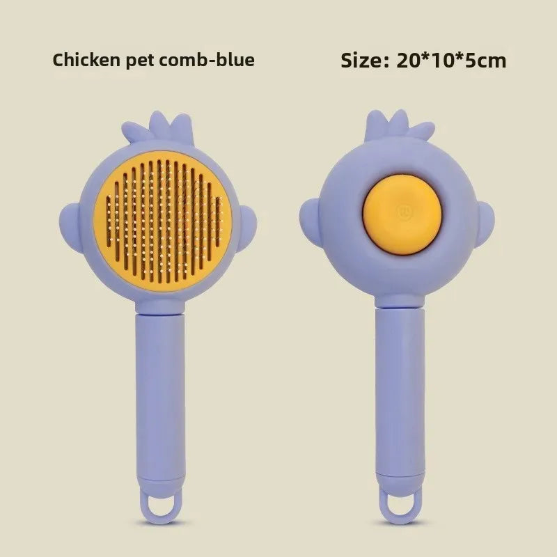 Cute Pet Hair Comb Grooming Anti‑Slip Brush - ProPawPet.com