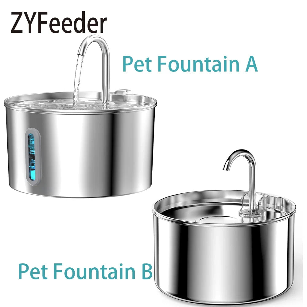 ZYFeeder 2.2L Automatic Cat Water Fountain - ProPawPet.com
