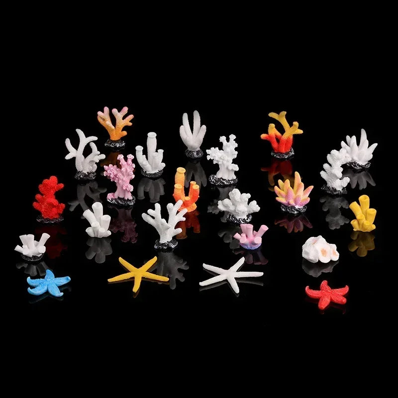 Resin Simulation Mini Coral Micro Landscape - ProPawPet.com