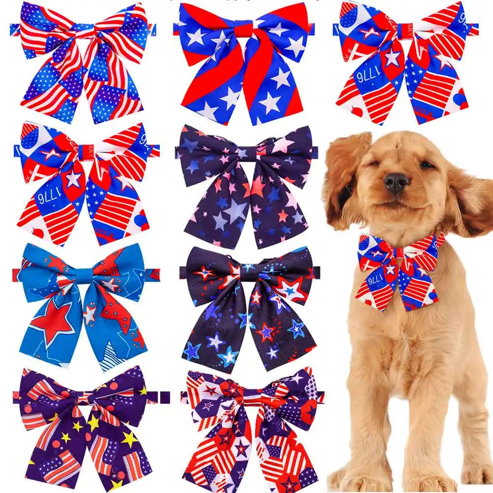 30/60PCS Adjustable Party Dog Bow Ties Pet - ProPawPet.com
